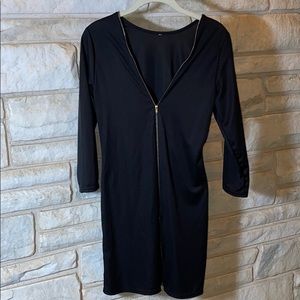 Reversible Body Con Dress - Full Zipper